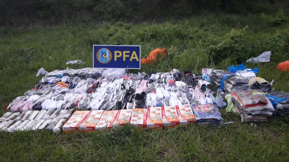 Secuestran hojas de coca y mercadería