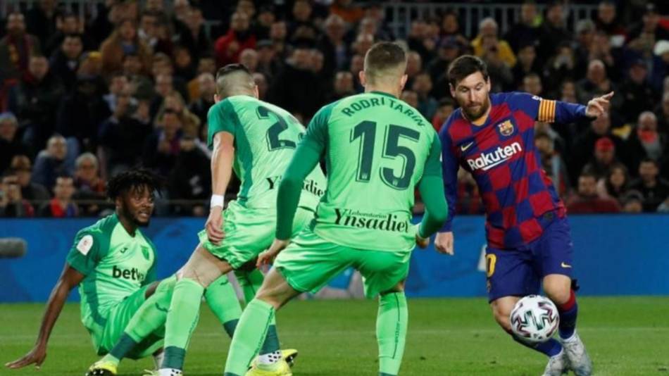 Barcelona goleó al Leganés y se clasificó a los cuartos de final de la Copa del Rey