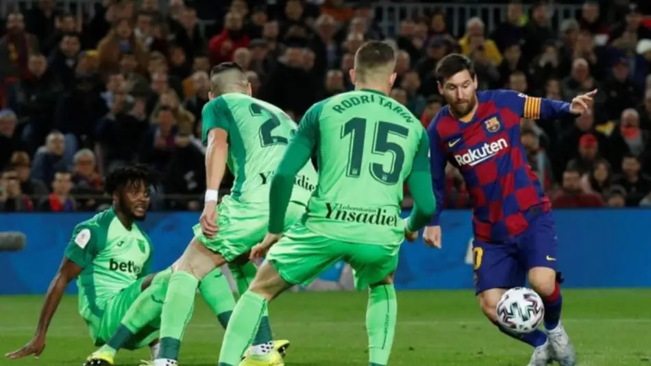 Barcelona goleó al Leganés y se clasificó a los cuartos de final de la Copa del Rey