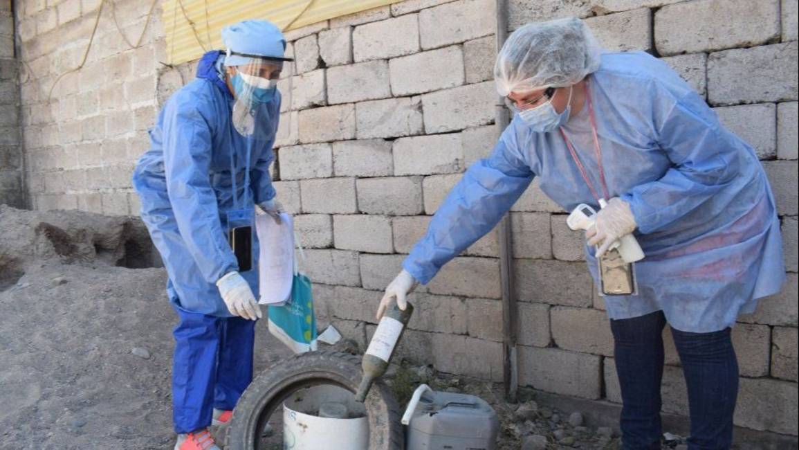 Los casos de dengue son sólo el 20% de los que había en 2020