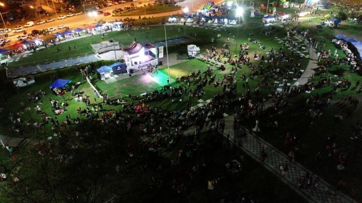 VIDEO. Encuentro de DJ´s en la segunda noche del festival "Sentí Palpalá"