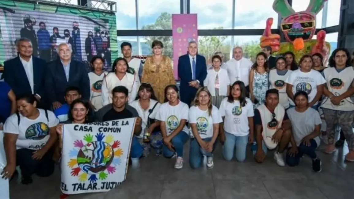 Entregaron equipamiento a "Cuidadores de la Casa Común"