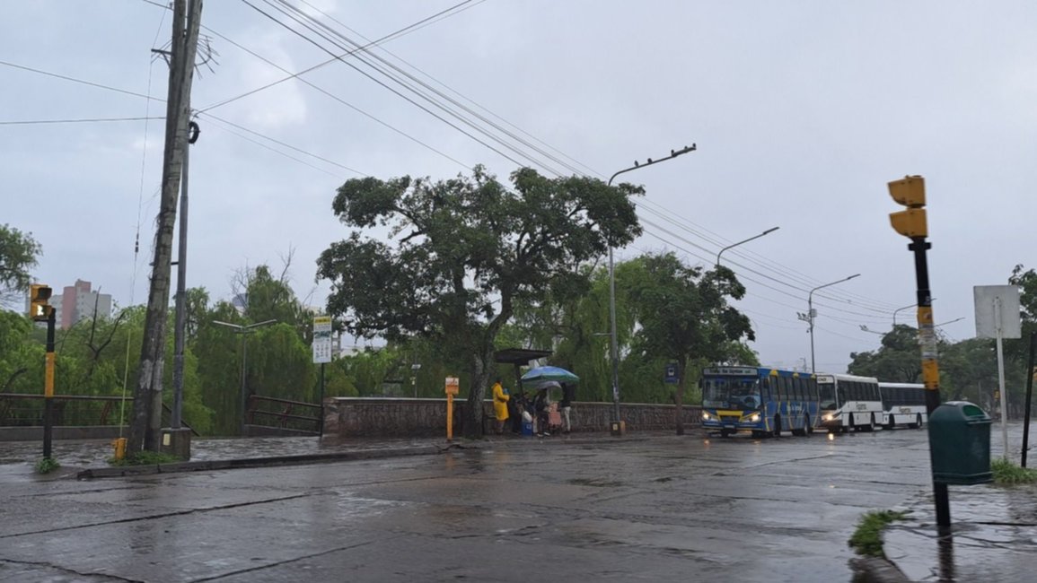 Domingo  lluvioso en la ciudad
