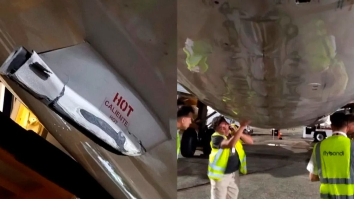 Mar del Plata: Avión de Flybondi golpeó su cola contra la pista del aeropuerto