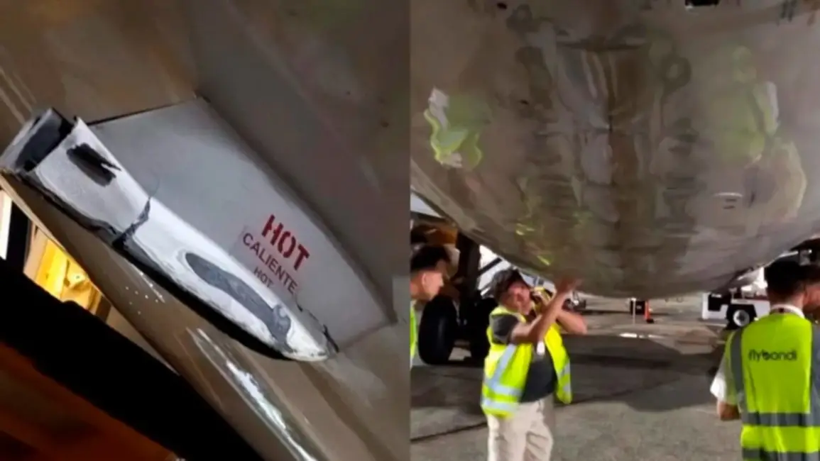 Mar del Plata: Avión de Flybondi golpeó su cola contra la pista del aeropuerto