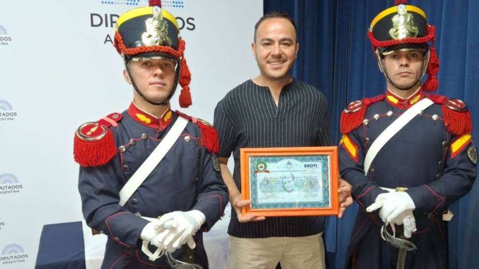 Jujeño reconocido en Buenos Aires por su trabajo social