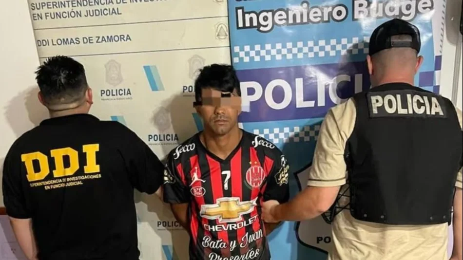 Asesinó a su pareja en un hotel, se fugó y fue detenido