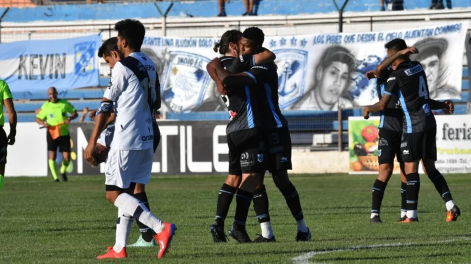 Gran triunfo del "lobo" ayer en Puerto Madryn