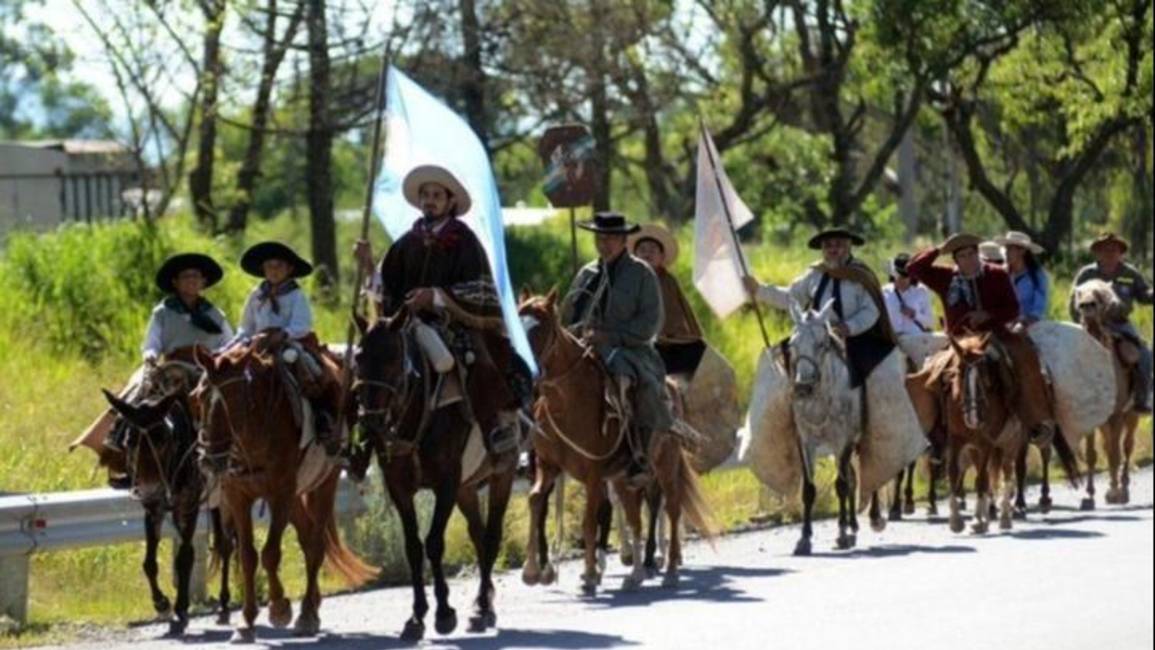 Marcha Evocativa Patriótica llegó ayer a Humahuaca