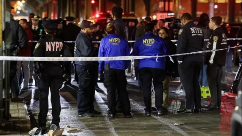 Un tiroteo en una estación de subte en Nueva York dejó un muerto y varios heridos 