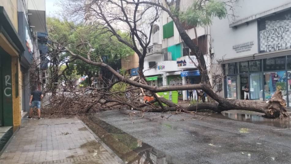 Fuerte temporal en Buenos Aires, Mar del Plata y Rosario