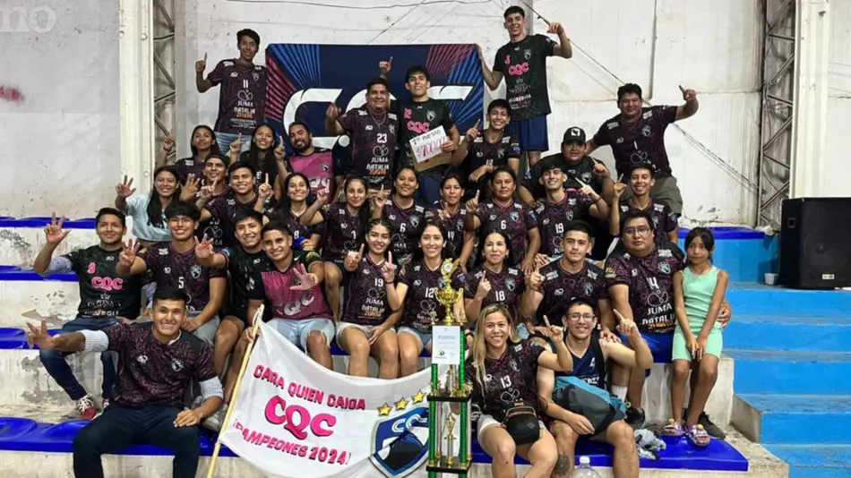 CQC festejó el "tri" de Olimpiadas en Perico