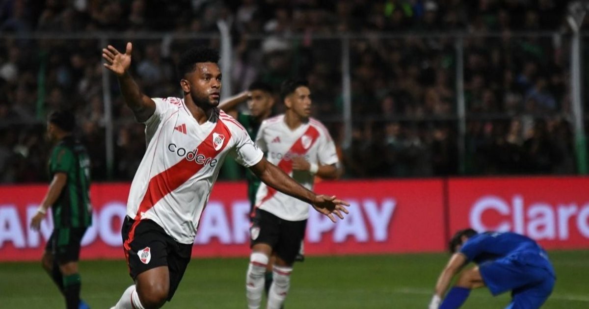 River le ganó 2-0 a San Martín de San Juan y sumó sus primeros tres ...
