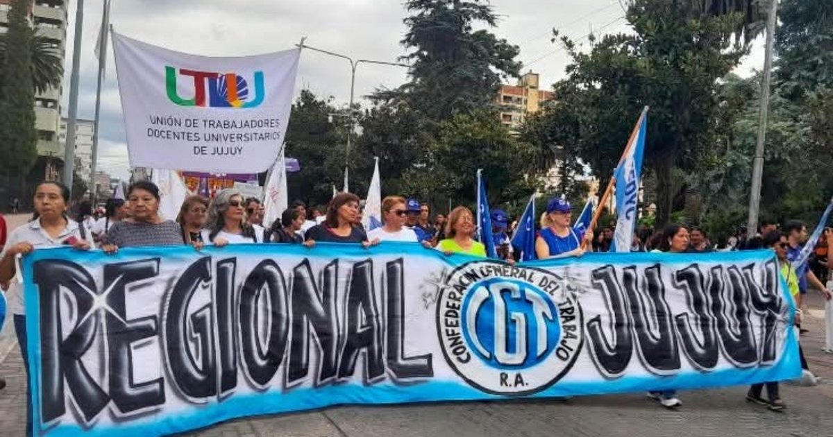Jueves de paro y movilización en Jujuy por la reforma laboral