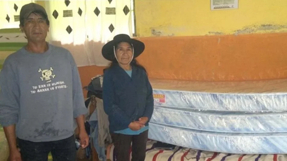 Familias de Reyes fueron afectados por las lluvias