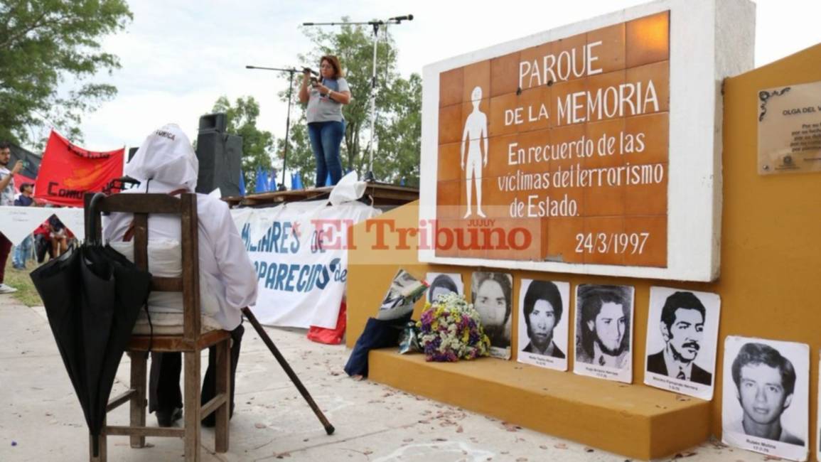 Video: Realizaron acto en memoria de los desaparecidos en Jujuy