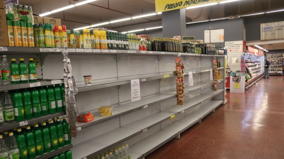 Hay faltante de aceites en algunos supermercados