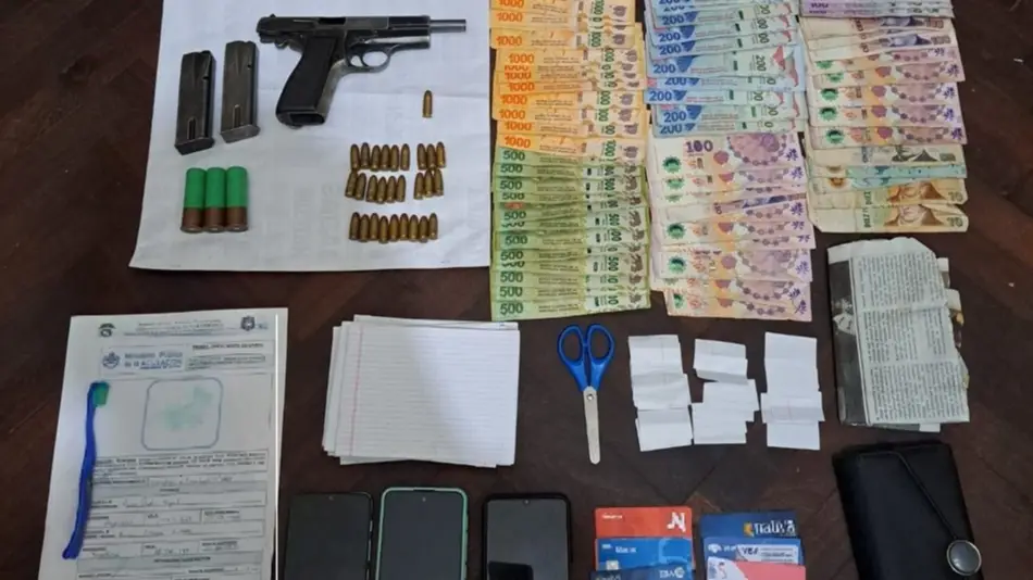 Cinco detenidos luego de tres allanamientos