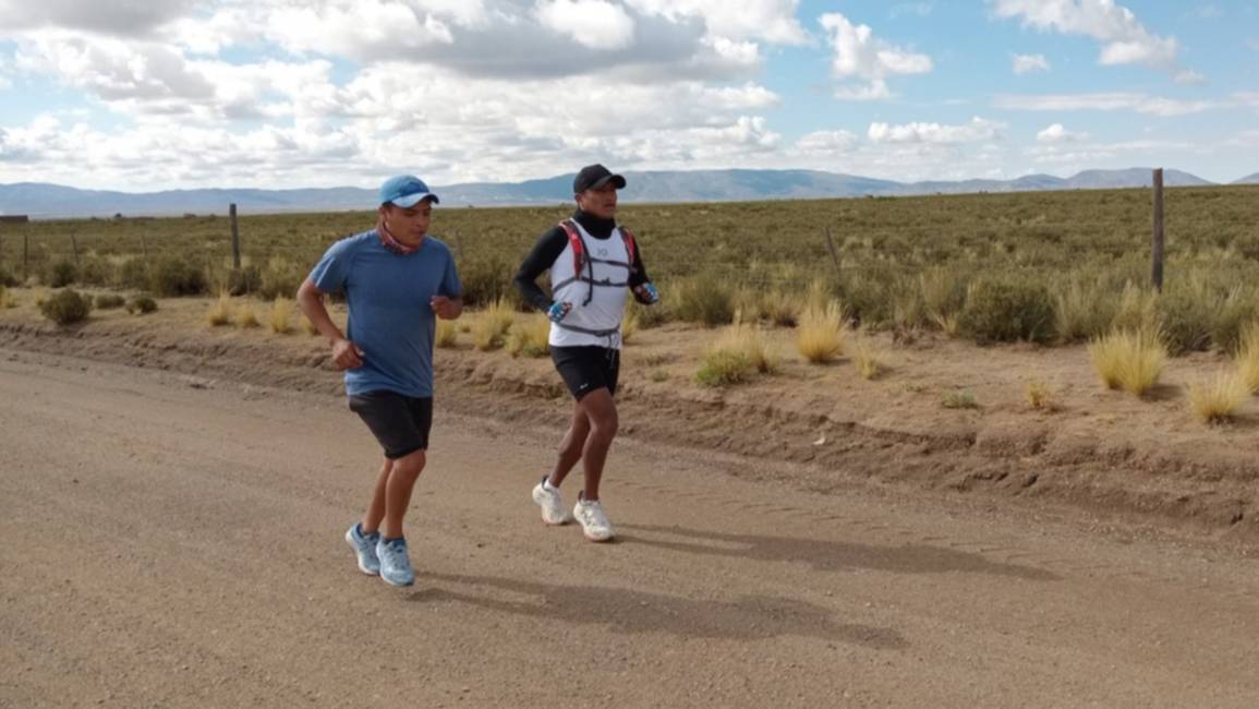 Histórica travesía del atleta Fabio Mamaní
