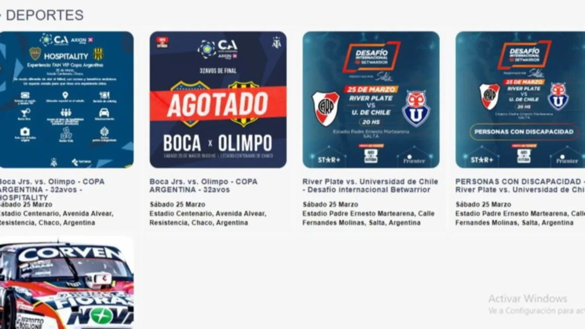 Boca - River en Jujuy: aún no habilitaron la venta de entradas por la web