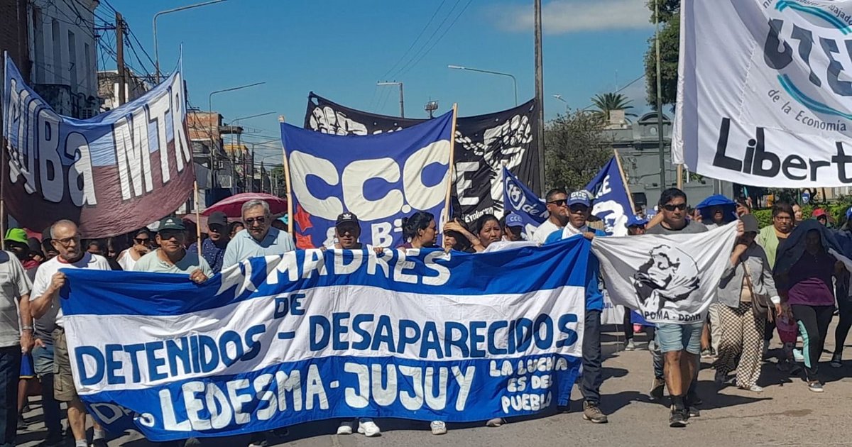 Marcha en Libertador por el Día Nacional de la Memoria por la verdad y ...