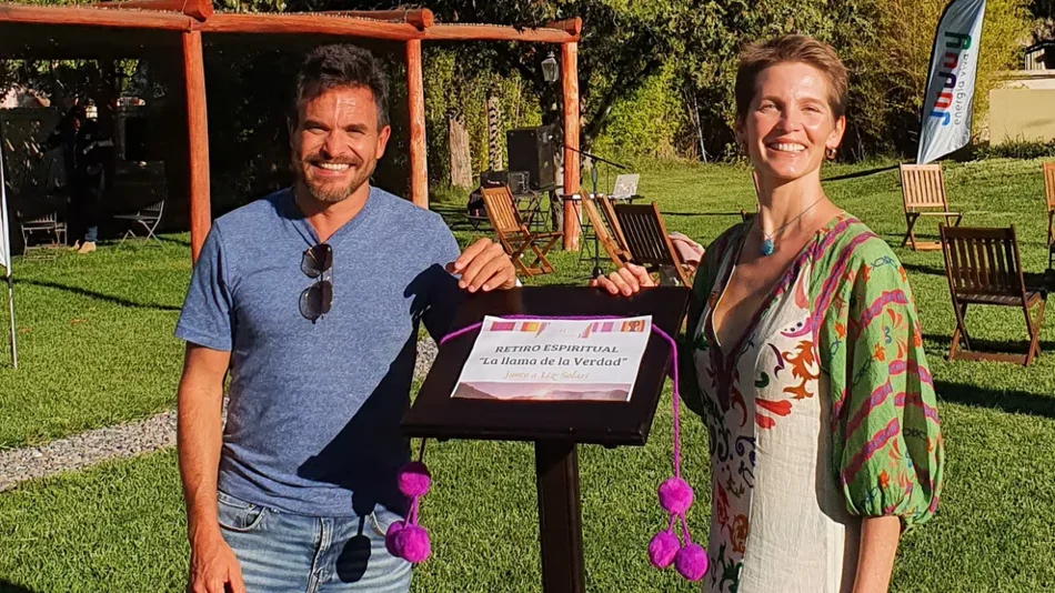 Liz Solari visitó Jujuy para participar en un retiro espiritual