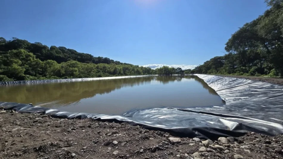 Importante obra para bajar turbidez del agua