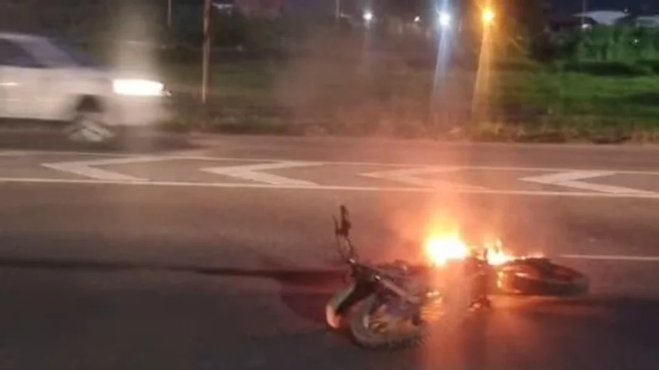 Terrible siniestro vial en el ingreso a la ciudad