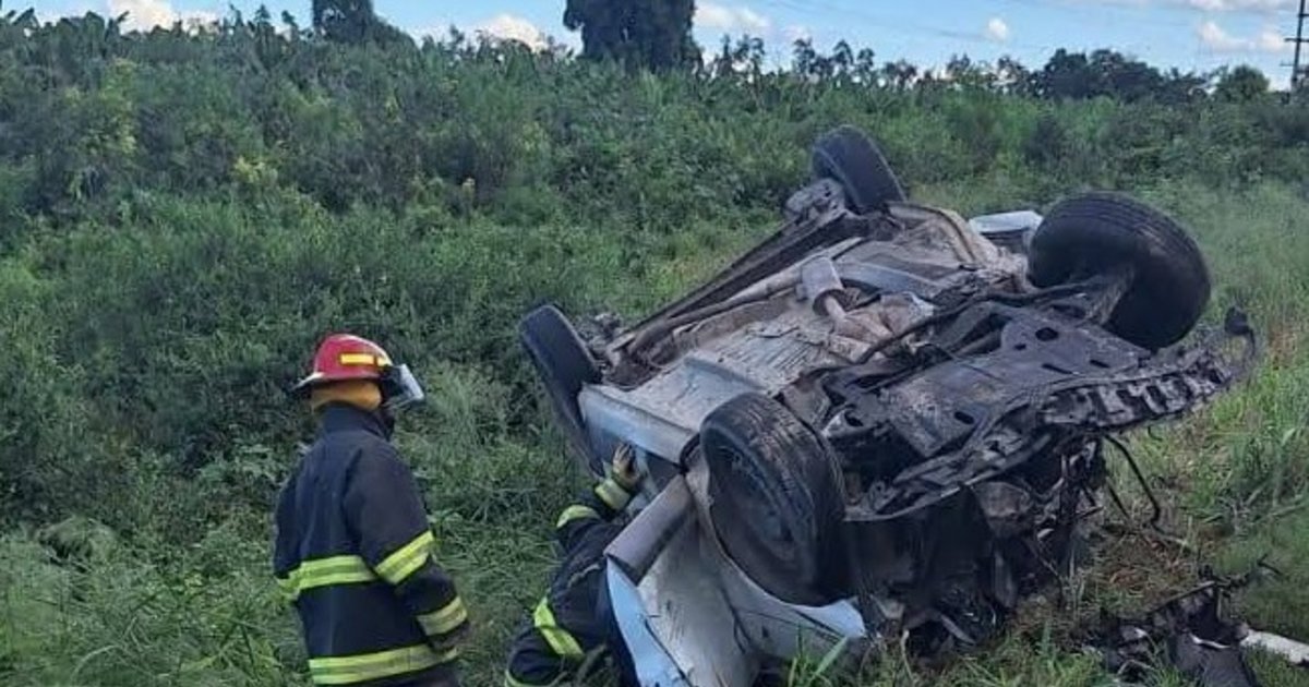 Siniestro vial en la ruta nacional 50