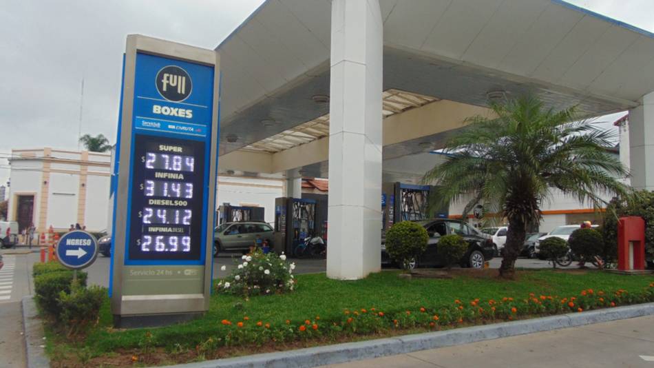 Combustibles subieron el 3% promedio en Jujuy 