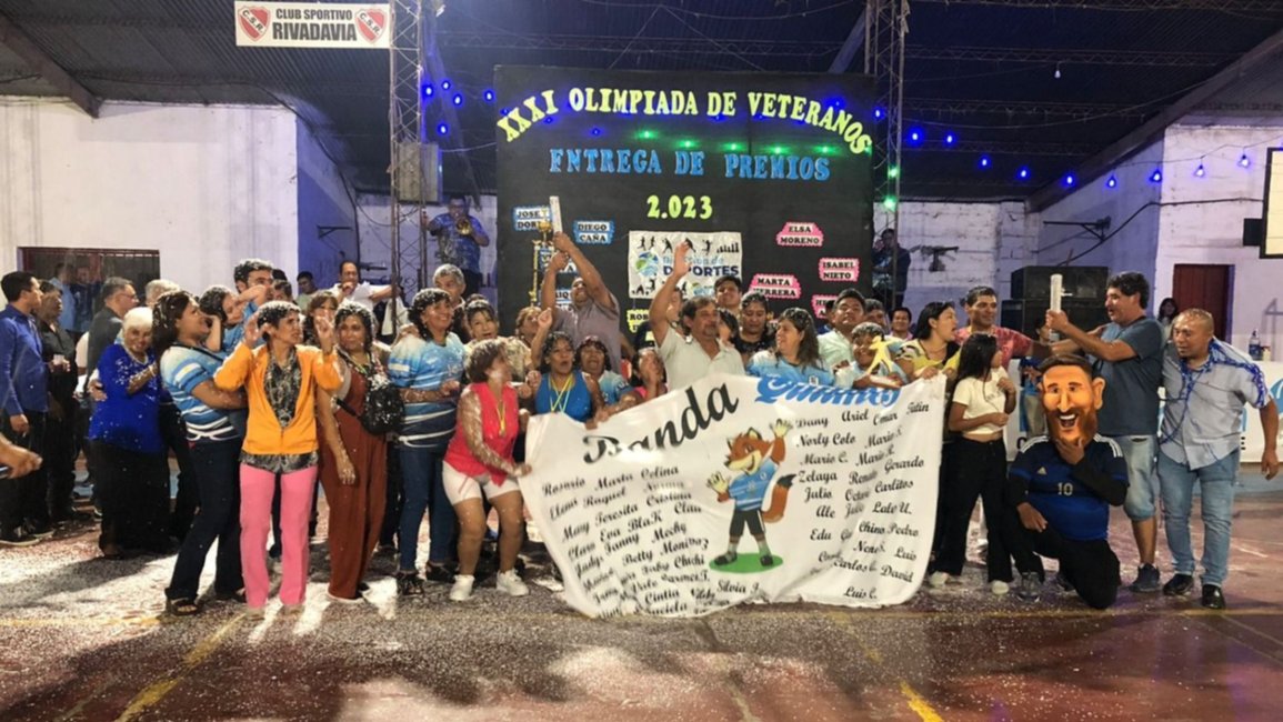 Exitosa olimpíada de veteranos 2023