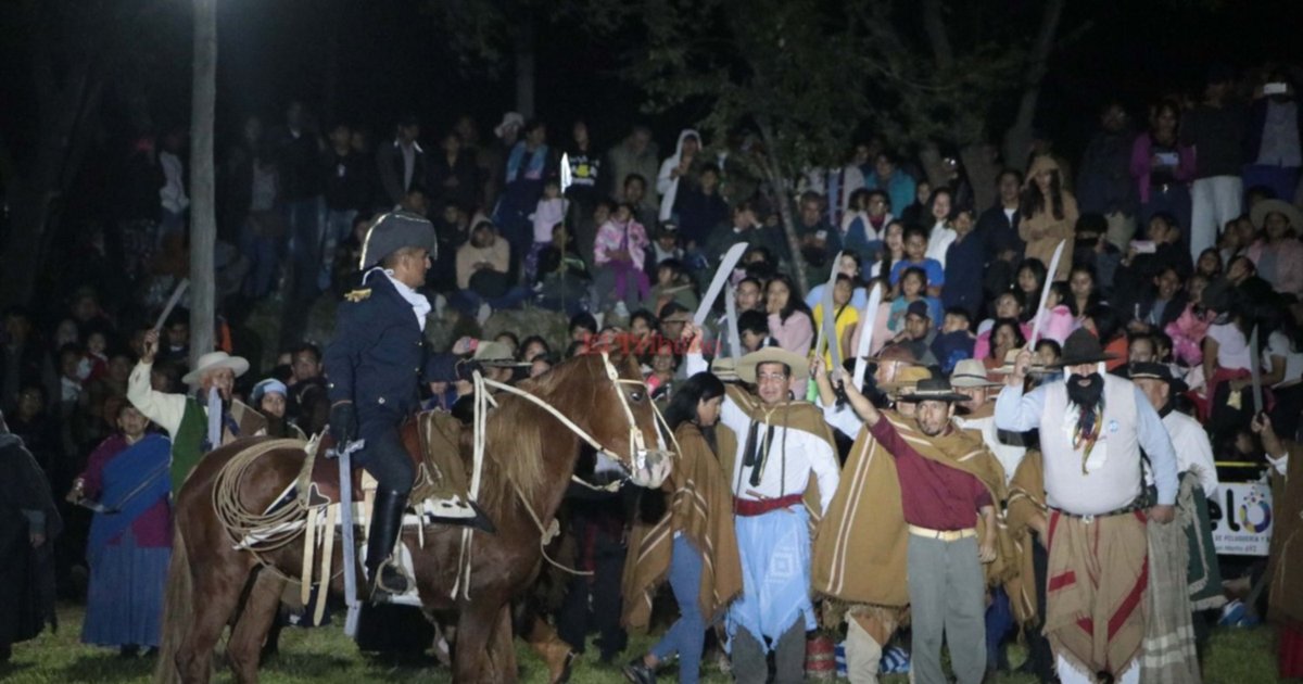 Jujuy recordó a sus héroes con la recreación de la Batalla de León