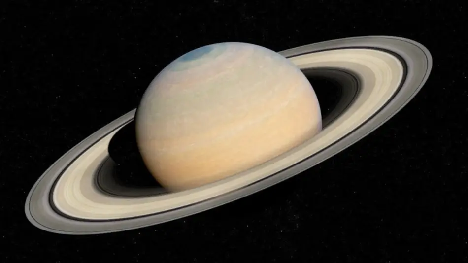 El telescopio espacial James Webb capta esta impresionante foto de Saturno y sus anillos brillando