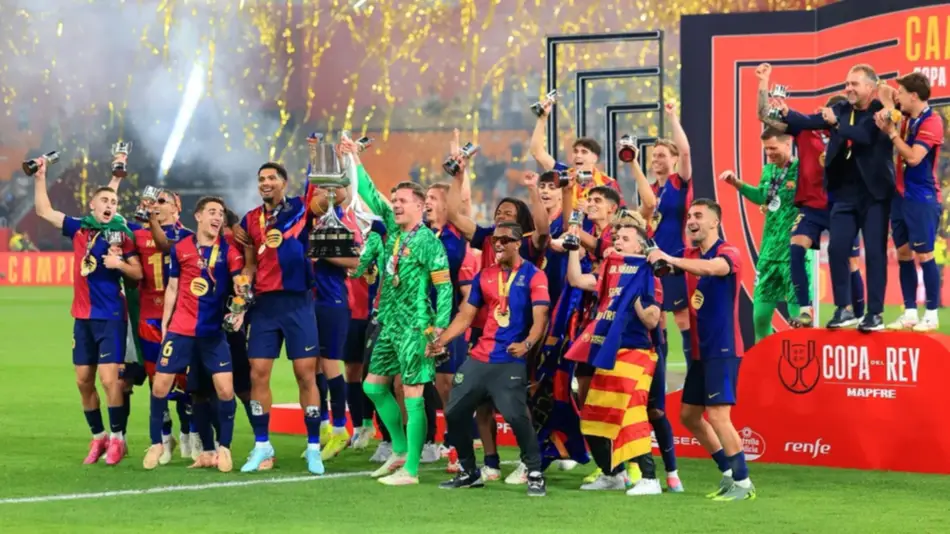 Barcelona venció al Real Madrid y se consagró campeón de la Copa del Rey