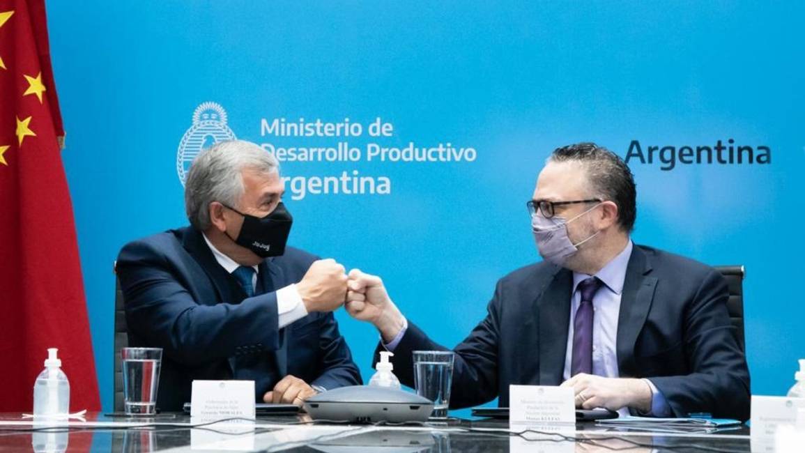 Jujuy, Nación y Ganfeng firmaron un memorándum para fabricar baterías de litio en la provincia