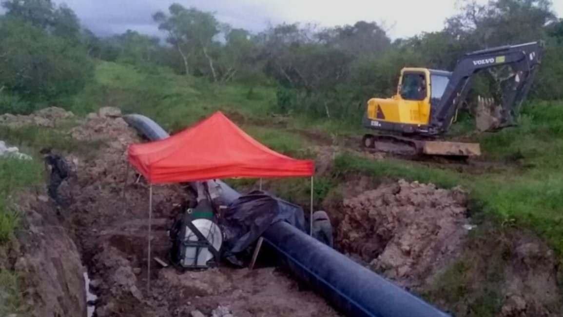 Intervención en el nuevo acueducto de agua cruda
