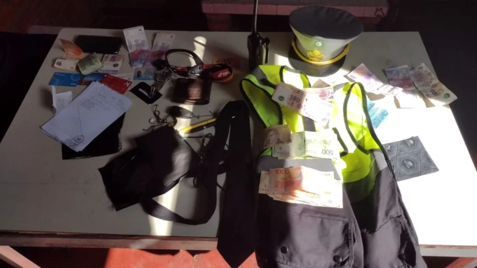 Le pagó a un inspector de tránsito para evitar la multa