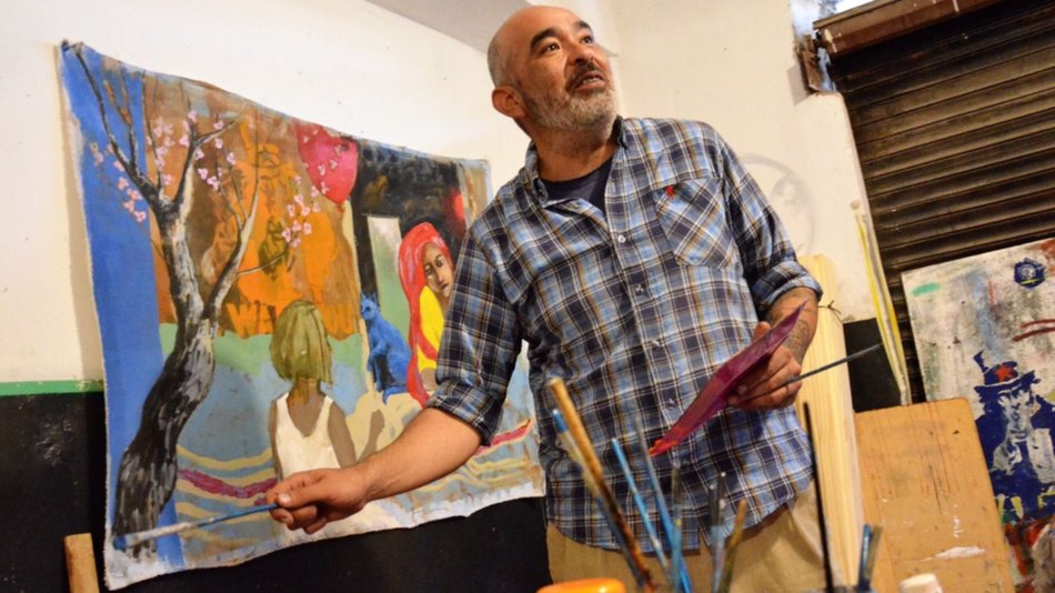 Alejandro Teves hoy inaugura una muestra en "Culturarte"
