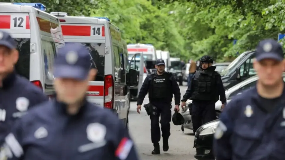 Tiroteo en Serbia: un niño mató a 8 alumnos y un guardia de seguridad