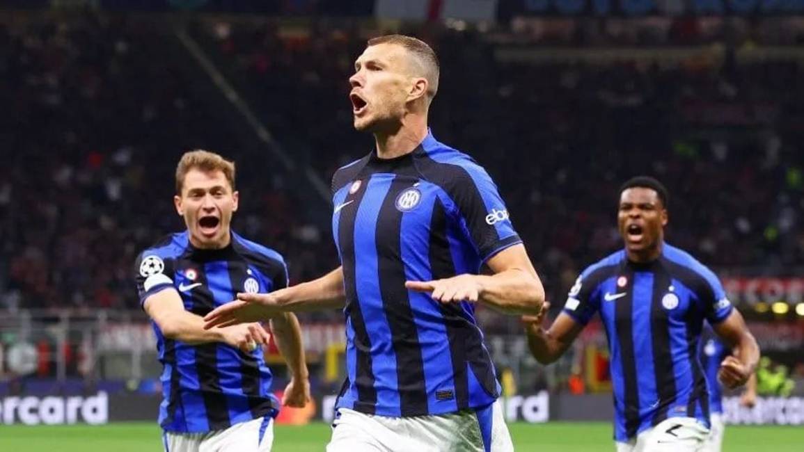 Inter superó al Milan, por la ida de la semifinal de la Champions League