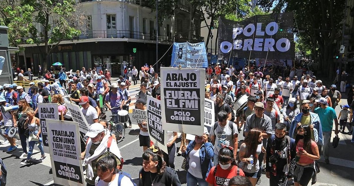 Mendoza multó a organizaciones sociales que marcharon contra el FMI