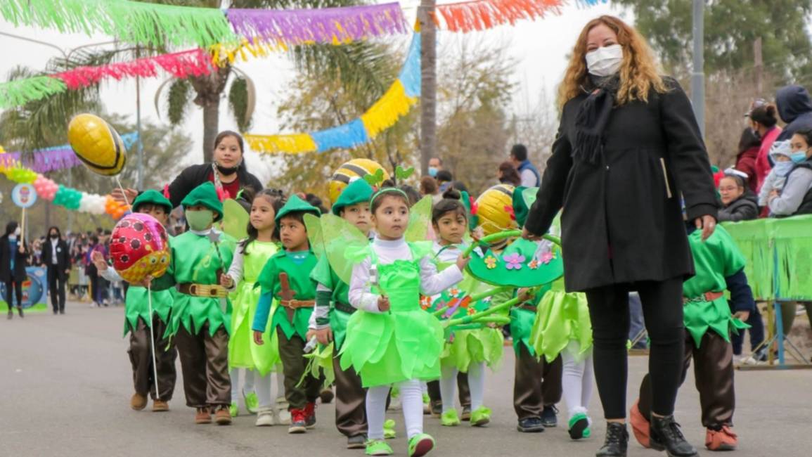 Tradicional desfile de jardineritos, mañana en Palpalá