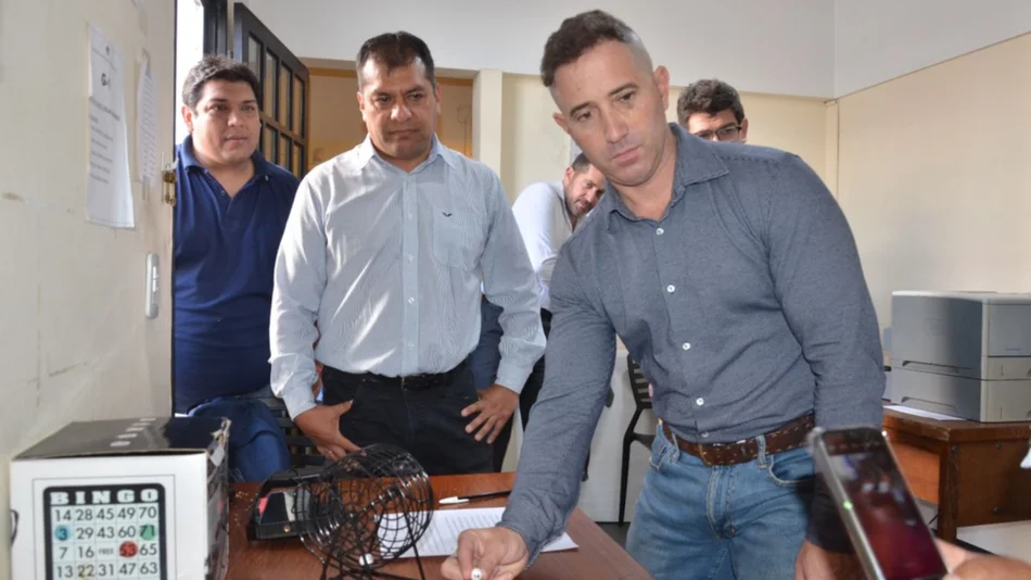 El Frente Justicialista ganó el sorteo con Galíndez en Volcán