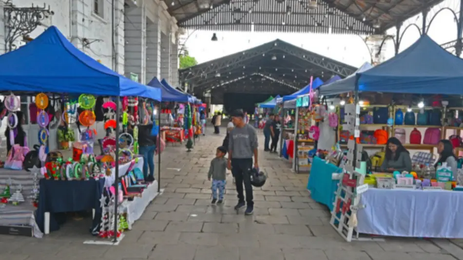 Todo listo para la Gran Feria Campesina en la Vieja Estación