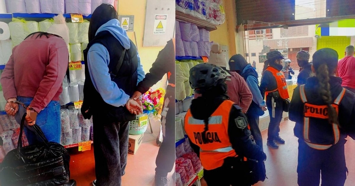 Detienen a dos mujeres por un robo en calle Gorriti