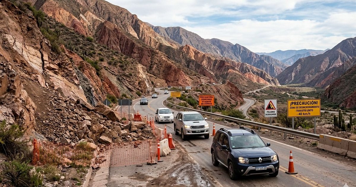Estado de las rutas en Jujuy, piden circular con precaución en algunos ...