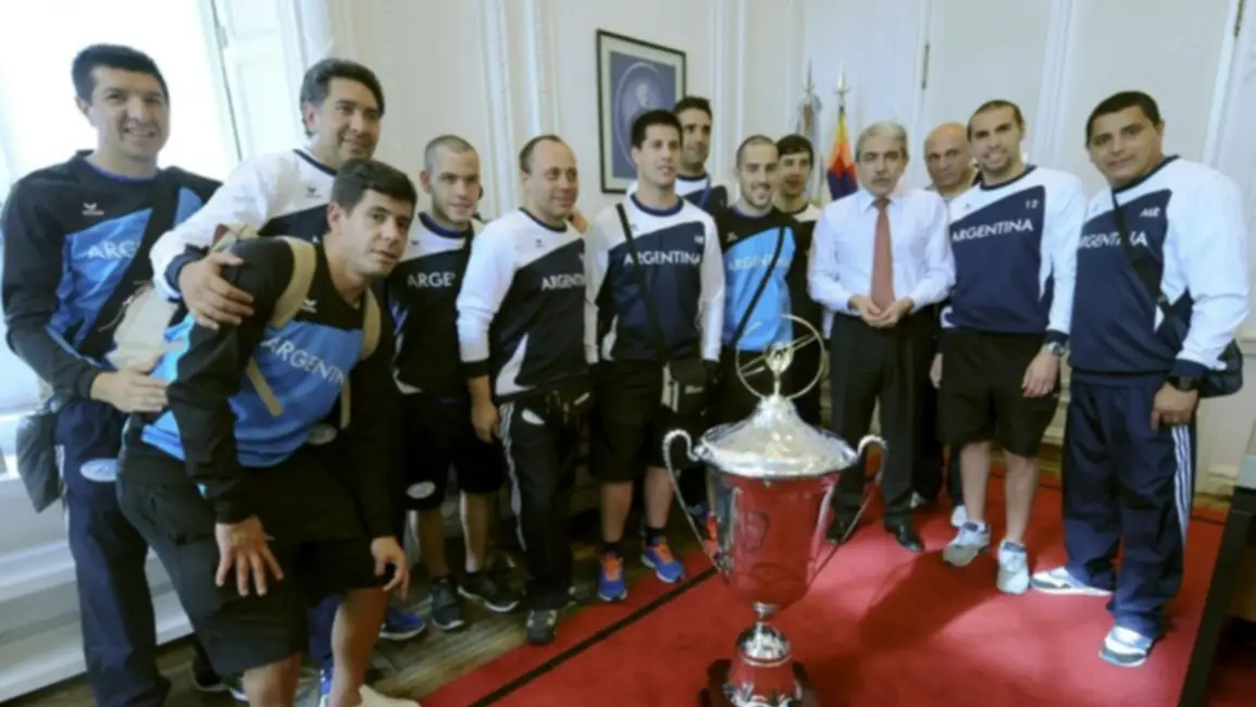 Los campeones del mundo llegaron al país | HOCKEY SOBRE PATINES, David Páez, España, seleccionado argentino