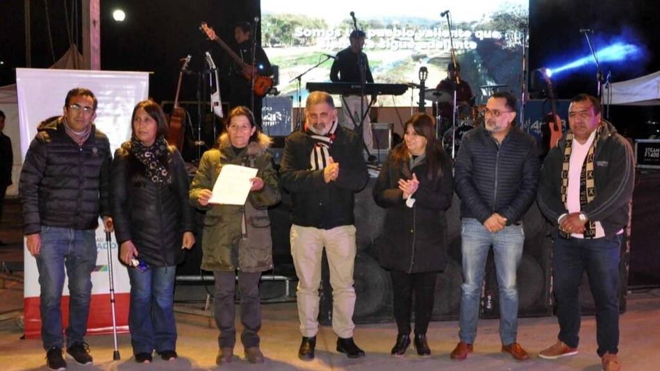 Cuarta velada gaucha en honor de Arias