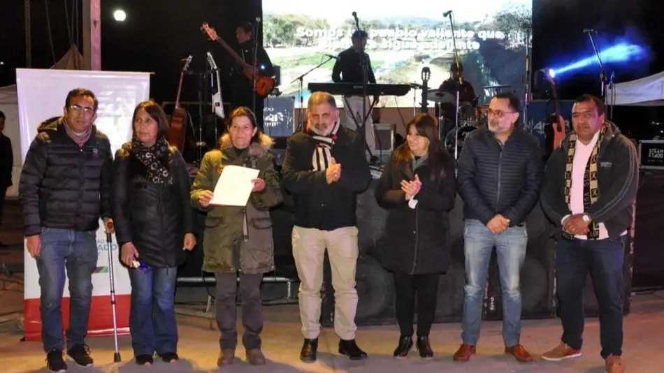 Cuarta velada gaucha en honor de Arias