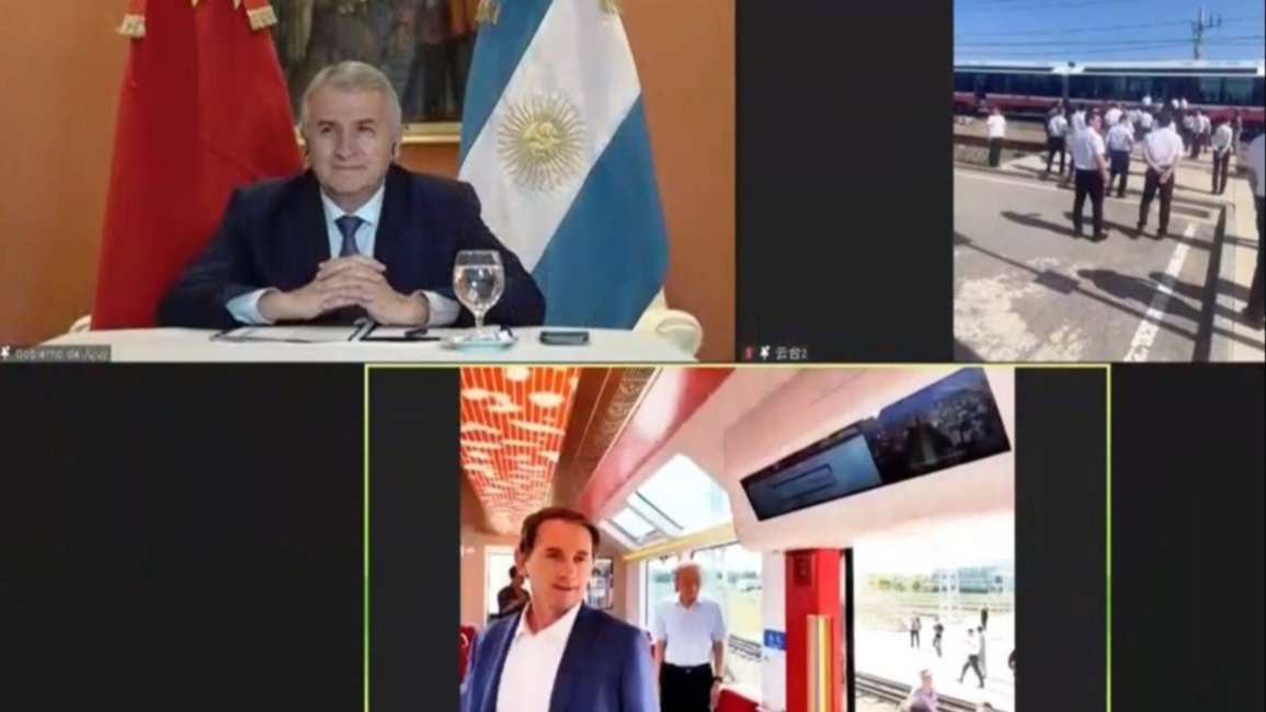 Empresa china entregó ayer la primera dupla para tren turístico